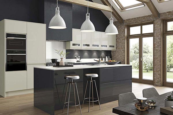Strada Gloss Graphite Porcelain