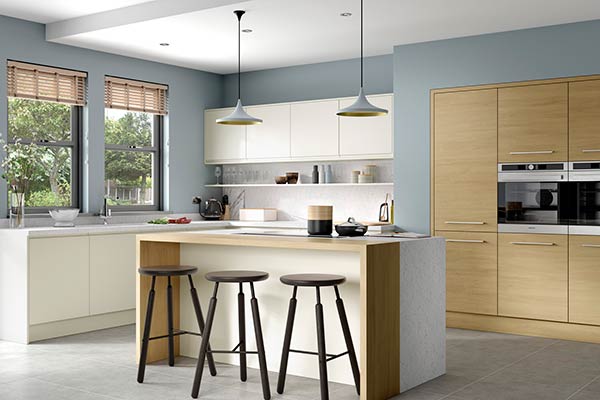 Strada Porcelain & Tavola Oak